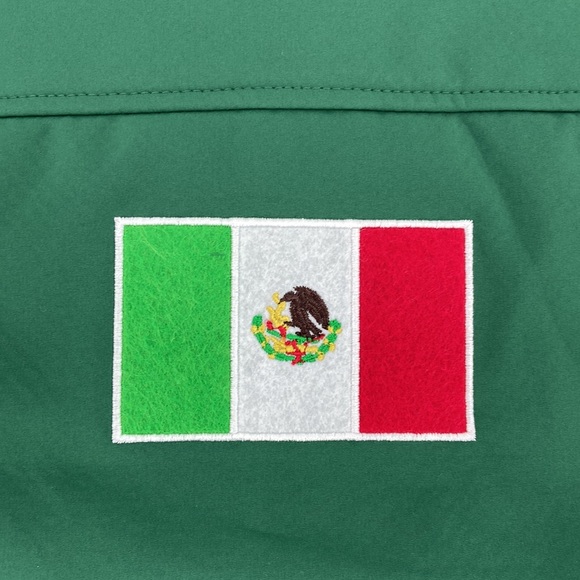 Ariat Unisex Youth Verde New Team Softshell Mexico Jacket Size S - Picture 7 of 13